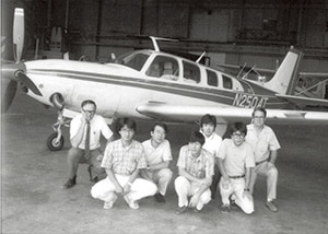 1986: Honda begins research of compact aircraft and aircraft jet engines